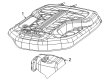 2022 Jeep Grand Wagoneer Engine Cover Diagram - 68477464AB