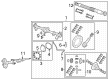 Jeep Gladiator Axle Shaft Diagram - 68383640AN