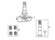 Ram 3500 TPMS Sensor Diagram - 68378369AF