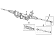 2021 Chrysler 300 Steering Gear Box Diagram - 68526095AA