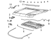 Jeep Wagoneer Hood Latch Diagram - 68425764AA