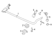 Jeep Wrangler Sway Bar Kit Diagram - 68533946AA