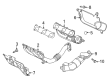 2022 Jeep Wrangler Exhaust Heat Shield Diagram - 68490059AA