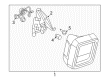 2024 Jeep Wrangler Tail Light Diagram - 68544531AA