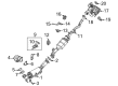 Jeep Wrangler Catalytic Converter Diagram - 68484199AD