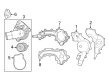 Jeep Grand Cherokee Thermostat Gasket Diagram - 68538186AA
