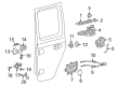 Jeep Gladiator Door Handle Diagram - 6ZA09MBJAB