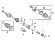Ram CV Joint Diagram - 68491359AA