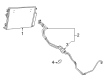 2023 Dodge Charger Transmission Oil Cooler Hose Diagram - 68195935AF
