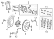 Jeep Brake Pad Diagram - 68459898AB
