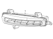 Jeep Wagoneer Fog Light Diagram - 68425741AB