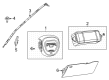 Dodge Durango Air Bag Control Module Diagram - 68615035AA