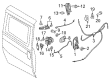 2022 Ram ProMaster City Door Handle Diagram - 7MM03JXWAA