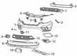 2022 Jeep Cherokee Bumper Diagram - 68579388AA