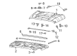 Jeep Gladiator Hood Diagram - 68338381AD