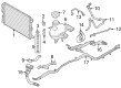 Dodge Hornet Coolant Reservoir Diagram - 68607144AA