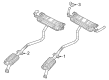 2022 Jeep Grand Cherokee Exhaust Hanger Diagram - 68440482AA