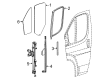 2020 Ram ProMaster 3500 Window Run Diagram - 68134039AA