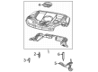 2022 Jeep Grand Cherokee L Engine Cover Diagram - 68414087AA