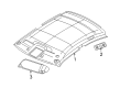 2023 Chrysler 300 Sun Visor Diagram - 5PJ80ML2AD