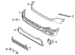 Jeep Renegade License Plate Diagram - 68632876AA
