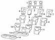 2021 Jeep Renegade Seat Cover Diagram - 7EU57LXHAA
