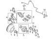 2022 Ram 1500 Classic Brake Caliper Diagram - 5179881AE