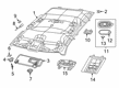 Ram Sun Visor Diagram - 6NN45HL1AD