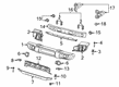2020 Jeep Wrangler Bumper Diagram - 6BU41RXFAC