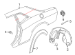 Dodge Challenger Fuel Door Diagram - 68397407AB