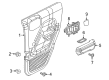 Jeep Wrangler Armrest Diagram - 6RL59BDQAC