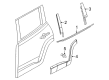 2022 Jeep Renegade Door Seal Diagram - 68637312AA