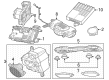 Jeep Wagoneer L Car Speakers Diagram - 68572129AA