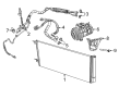 Jeep Compass A/C Compressor Diagram - 68421665AB