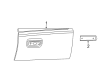 Dodge Durango Glove Box Diagram - 7EH07DX9AA