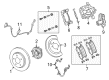 Chrysler Brake Dust Shield Diagram - 68353544AB