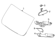 Ram Windshield Diagram - 68534970AA