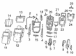 2024 Ram 1500 Seat Cover Diagram - 6RF27BD3AC