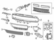 2022 Dodge Challenger Emblem Diagram - 68500207AA
