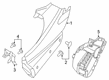 Ram Fender Diagram - 68324626AA