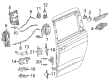 Chrysler Door Latch Assembly Diagram - 68314778AD