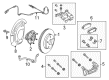 2022 Jeep Cherokee Brake Caliper Diagram - 68526656AA