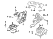 2024 Jeep Wrangler Engine Mount Diagram - 68451124AA