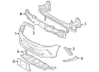 Dodge Hornet Front Cross-Member Diagram - 68625388AA