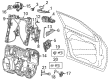 2022 Jeep Cherokee Door Handle Diagram - 1SZ26JSCAH