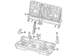 2024 Jeep Grand Cherokee Seat Cushion Diagram - 68578643AA