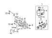 Ram Brake Master Cylinder Reservoir Diagram - 68054878AC