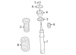2022 Jeep Grand Cherokee Shock Absorber Diagram - 68577846AE