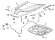 2022 Dodge Charger Hood Diagram - 68529909AA