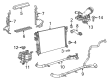 Chrysler Voyager Radiator Diagram - 68595954AA